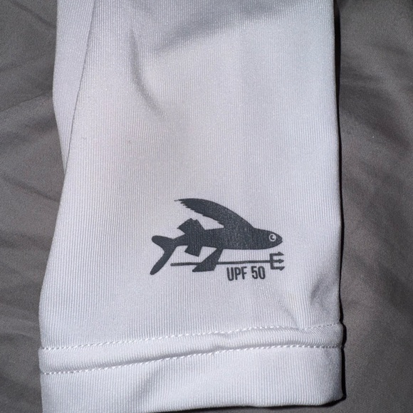 Patagonia Lightweight Hooded Surf/Kayak Shirt - White - Large - Picture 4 of 7